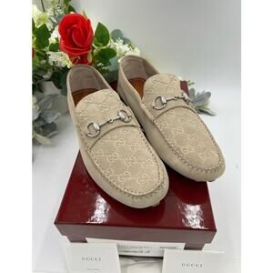 Gucci | Shoes | Gucci Authentic Mens Suede Bit Driving  display picture 3